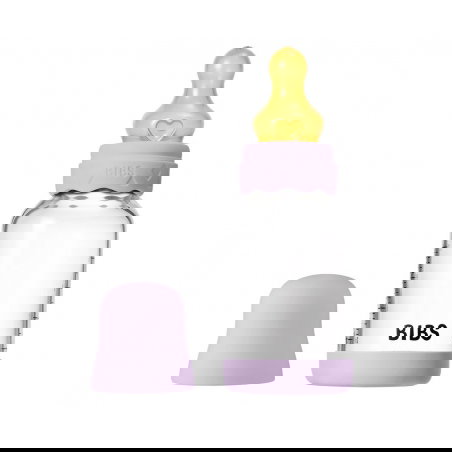 Biberon en verre Bibs 120 ml | Violet - Bibs