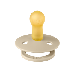 2 Tétines Bibs rondes | Vanille et vert sapin