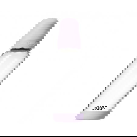 Biberon en verre Bibs 240 ml | Mauve - Bibs