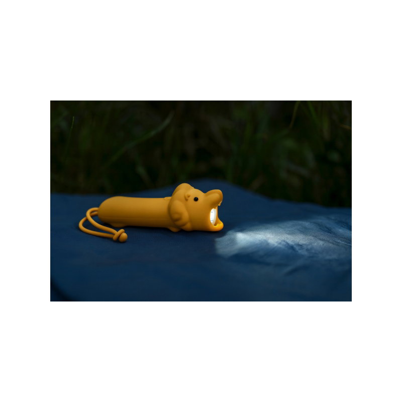Lampe de poche silicone | Lion