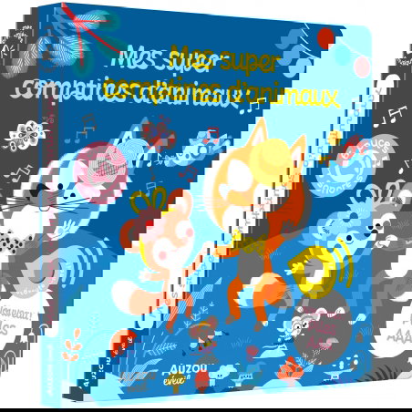 Livre sonore | Mes comptines d'animaux - Auzou