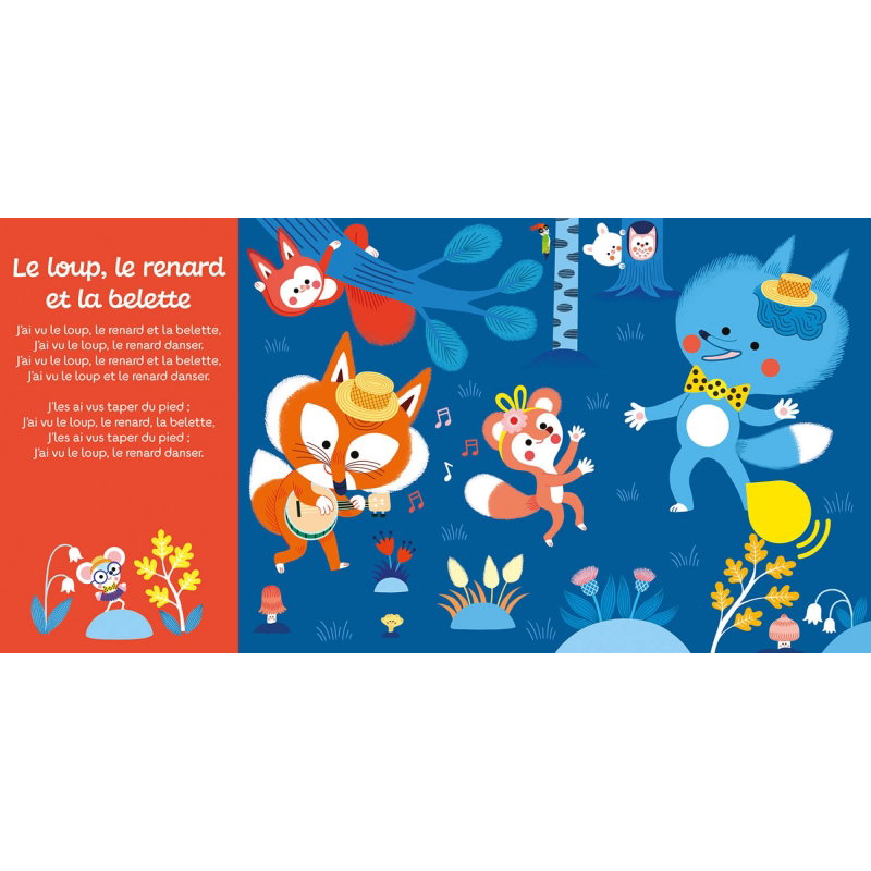 Livre sonore | Mes comptines d'animaux