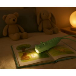 Lampe de poche silicone | Crocodile