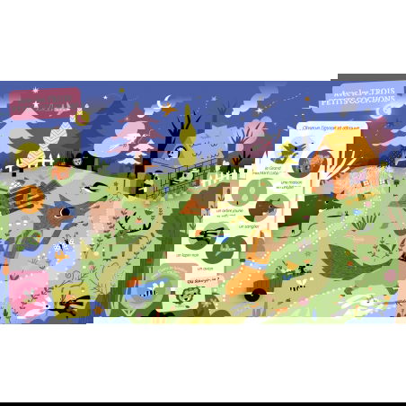 Cherche et trouve des tout-petits | Mes 20 dans le noir - Auzou