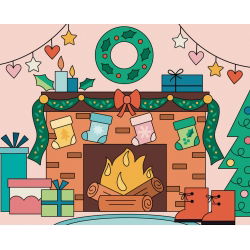 Mes peintures magiques de Noël