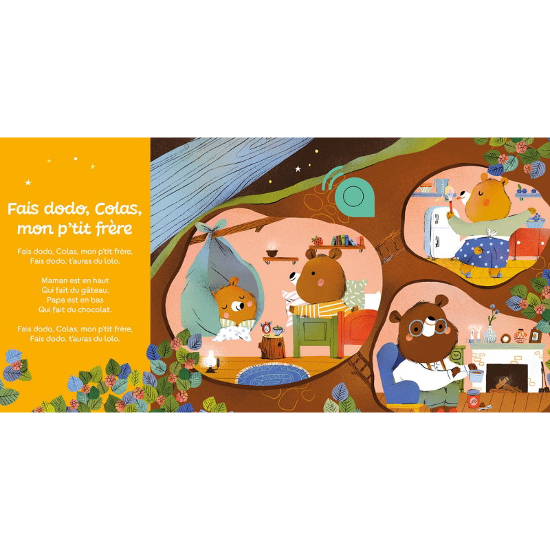 Livre sonore | Mes premières berceuses