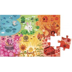 Puzzle cherche et trouve des tout-petits 24 pièces | Les couleurs