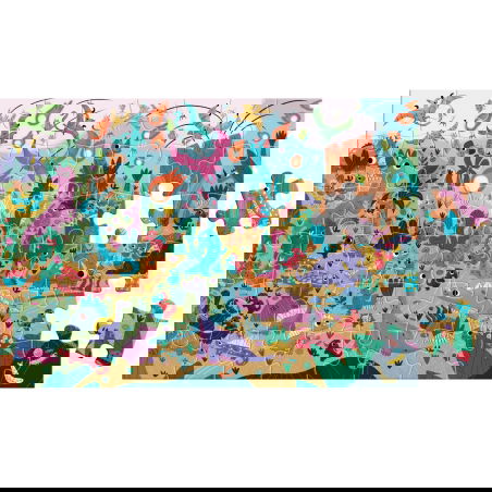 Puzzle cherche et trouve des tout-petits 54 pièces | Les dinosaures