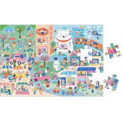 Puzzle cherche et trouve des tout-petits 54 pièces | Kawaii