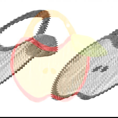 Bavoir coton | Pepa la Pomme - Oli and Carol