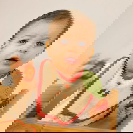 Bavoir coton | Pepa la Pomme - Oli and Carol