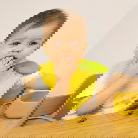 Bavoir coton | Lou le Citron - Oli and Carol