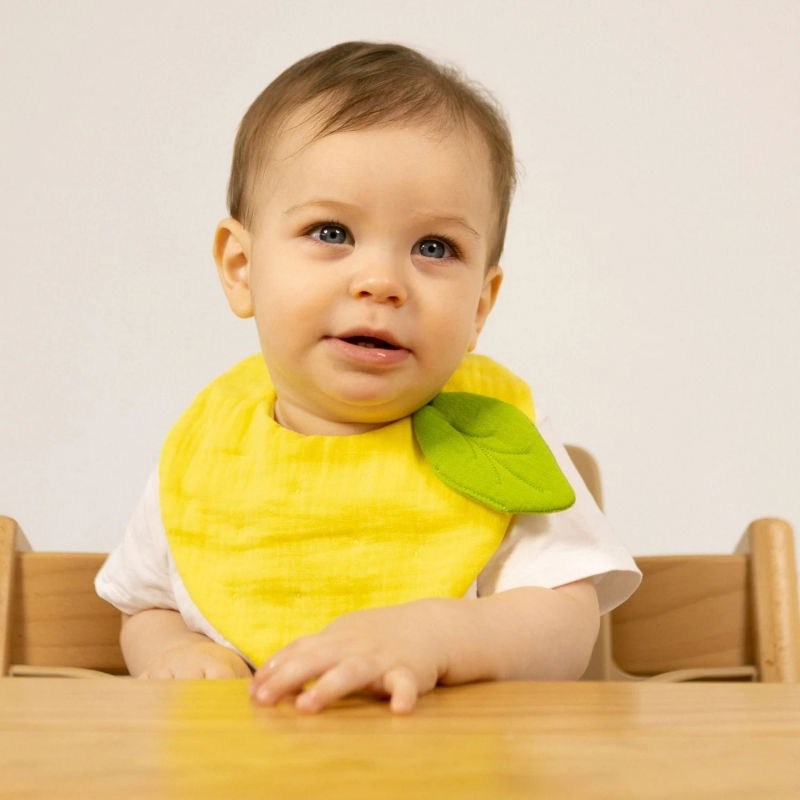 Bavoir coton | Lou le Citron