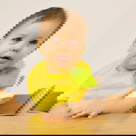 Bavoir coton | Lou le Citron - Oli and Carol