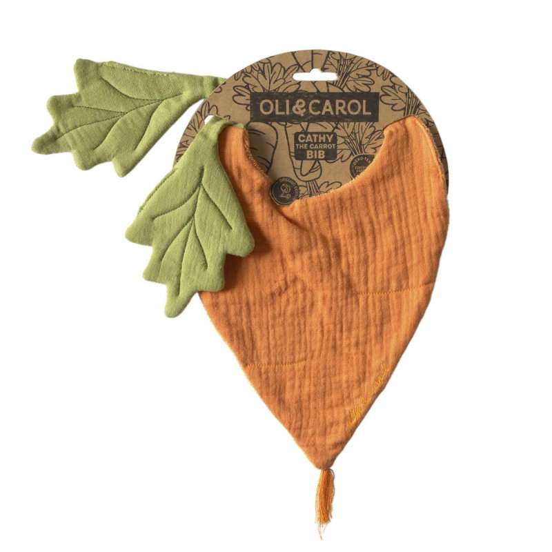 Bavoir coton | Cathy la Carotte