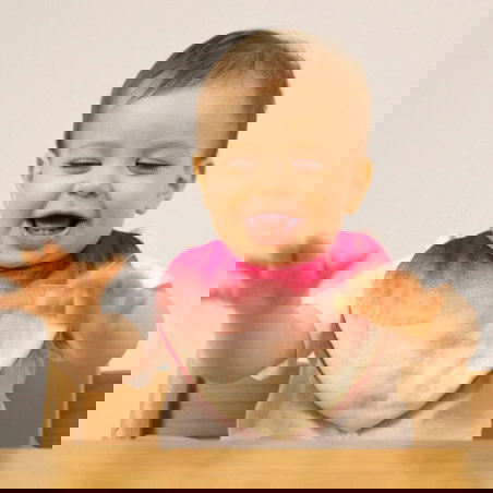 Bavoir coton | Ramona le Radis - Oli and Carol