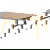Table de salon pour souris | Bois