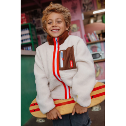 Veste Polaire enfant | Creamy Choco