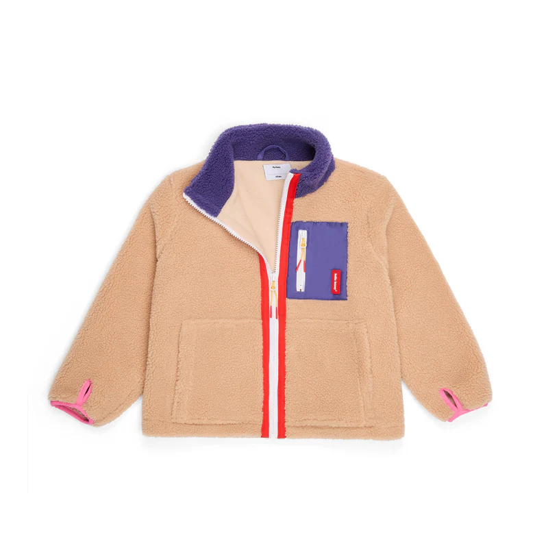 Veste Polaire enfant | Plum Beige