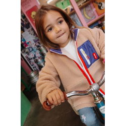 Veste Polaire enfant | Plum Beige