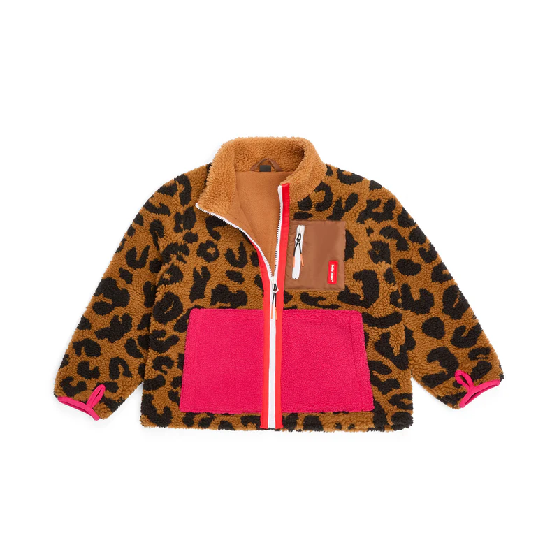 Veste Polaire enfant | Léopard