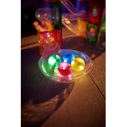 4 billes lumineuses