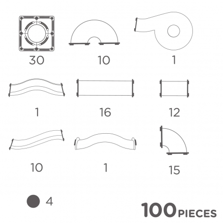 Ball Run Dazzling Lights Pack Intense - Cleverclixx