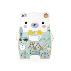Busy-board Ourson en bois | Pure