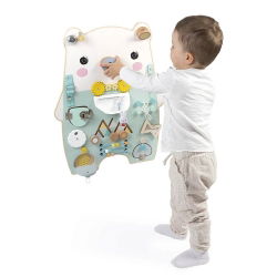 Busy-board Ourson en bois | Pure