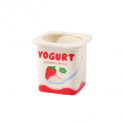 Vase | Yaourt à la fraise