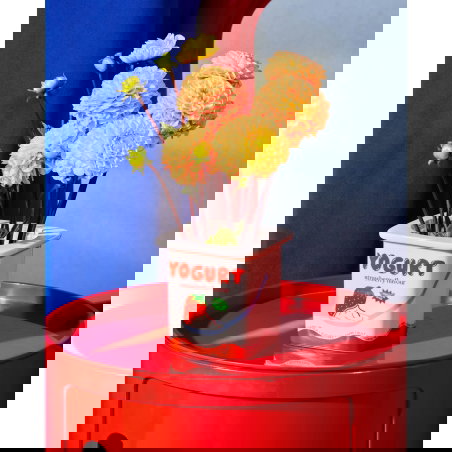 Vase | Yaourt à la fraise - Fluid Market