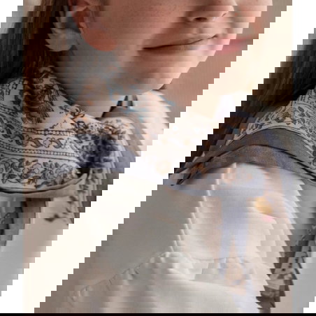 Foulard Petit format | Kiala Celeste - Bindi Atelier