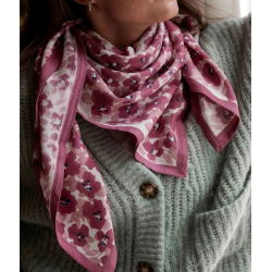 Foulard Grand format | Posy Dahlia