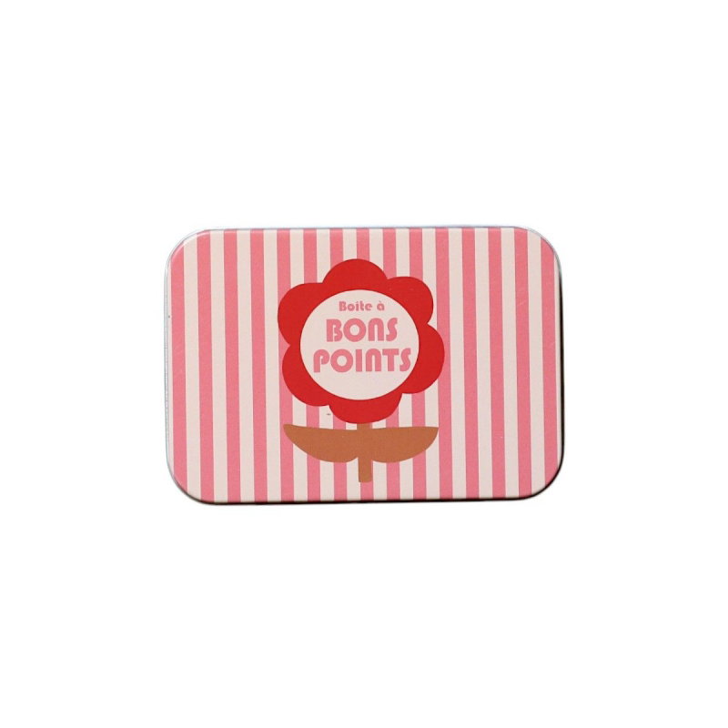 Boite à bon points | Fleur