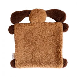 Doudou plat | Chien caramel