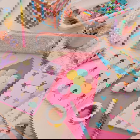 Lot de 6 surligneurs pétales de fleur - Le petit souk