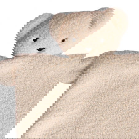 Doudou plat | Ourson écru - Le petit souk