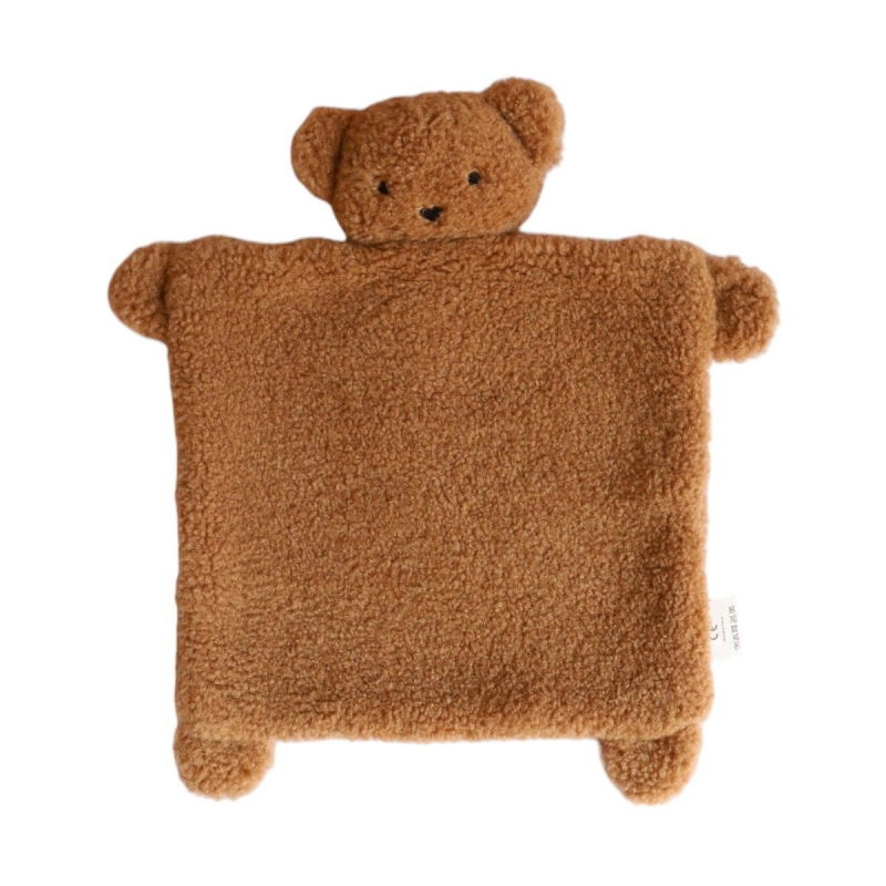 Doudou plat | Ourson marron