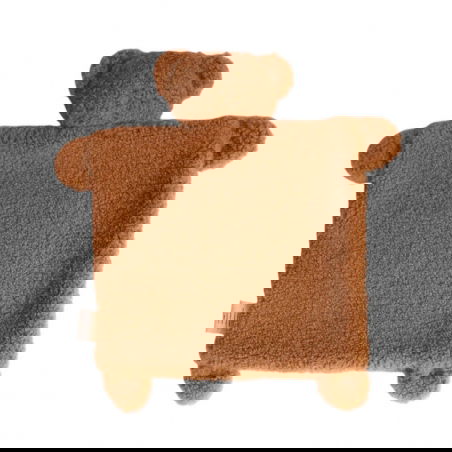 Doudou plat | Ourson marron - Le petit souk