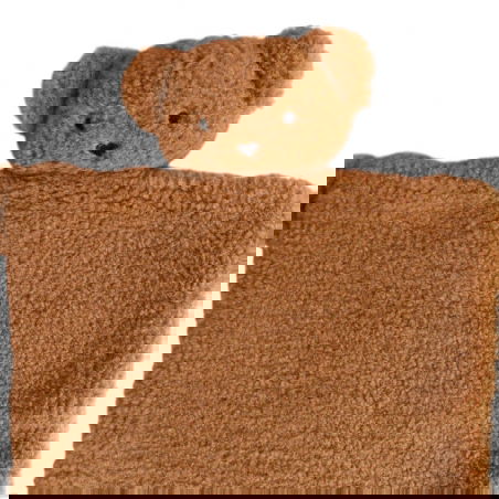 Doudou plat | Ourson marron - Le petit souk