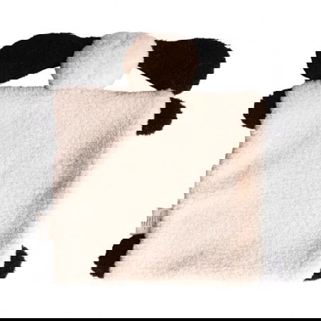 Doudou plat | Chien blanc - Le petit souk