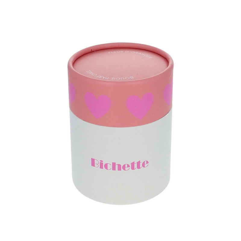 Bougie fleur d'oranger cœur bichette