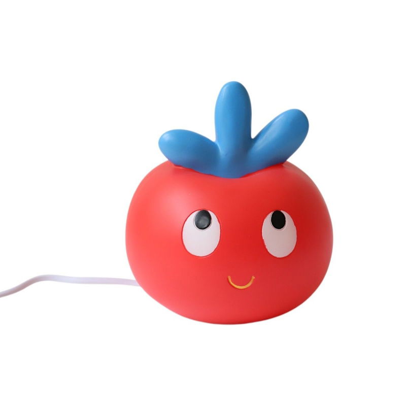 Lampe enfant pomme rouge | Vichy chéri - Le petit souk