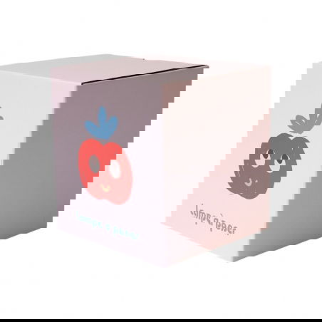 Lampe enfant pomme rouge | Vichy chéri - Le petit souk