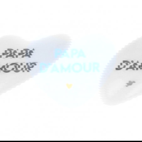 Cœur en céramique à message