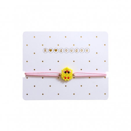 Bracelet perles | Poussin - Le petit souk