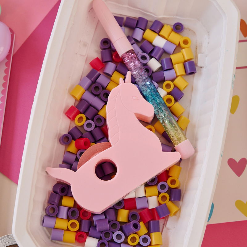 Stylo à paillettes | Rose