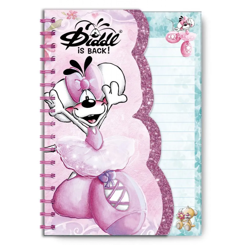 Carnet A6 Diddl - coloris aléatoire