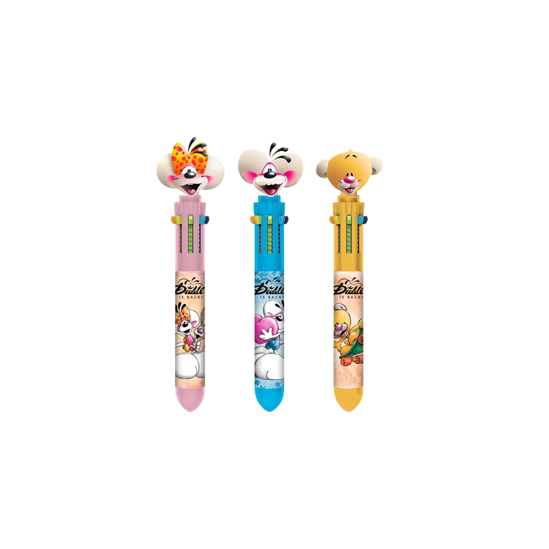 Stylo 3D 10 couleurs Diddl - Modèle aléatoire