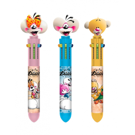 Stylo 3D 10 couleurs Diddl - Modèle aléatoire - Diddl